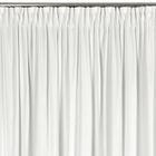 Eurofirany, zasłona zaciemniająca gotowa, Carli, na taśmie, 140-270 cm, biały