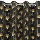 Eurofirany, zasłona zaciemniająca gotowa, Clara, 140-250 cm, czarny