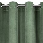 Eurofirany, zasłona zaciemniająca gotowa, d91 Rosa, 140-250 cm, ciemnomiętowy