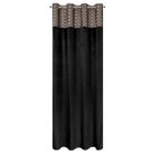 Eurofirany, zasłona zaciemniająca gotowa, Elen, 140-250 cm, czarny