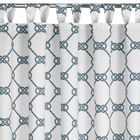 Eurofirany, zasłona zaciemniająca gotowa, Garden, na szelkach, 155-200 cm, biały