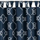 Eurofirany, zasłona zaciemniająca gotowa, Garden, na szelkach, 155-240 cm, granatowy