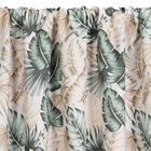 Eurofirany, zasłona zaciemniająca gotowa, Garden, na taśmie, 155-200 cm, beżowy