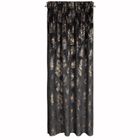 Eurofirany, zasłona zaciemniająca gotowa, Gloria, na taśmie 140-300 cm, czarny