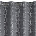 Eurofirany, zasłona zaciemniająca gotowa, Kaja, 135-250 cm, grafitowy