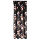 Eurofirany, zasłona zaciemniająca gotowa, Karen, na taśmie, 140-270 cm, czarny