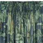 Eurofirany, zasłona zaciemniająca gotowa, Klara, na taśmie, 140-270 cm, zielony