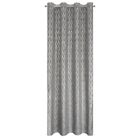 Eurofirany, zasłona zaciemniająca gotowa, laura, 140-250 cm, stalowy