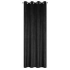 Eurofirany, zasłona zaciemniająca gotowa, Lili, 140-250 cm, czarny
