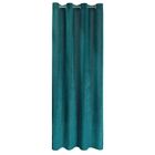 Eurofirany, zasłona zaciemniająca gotowa, Lussi, 140-250 cm, ciemnoturkusowy