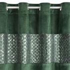 Eurofirany, zasłona zaciemniająca gotowa, Margot, 140-250 cm, ciemnozielony