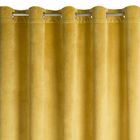 Eurofirany, zasłona zaciemniająca gotowa, Melanie, 215-250 cm, musztardowy