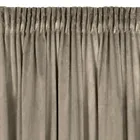 Eurofirany, zasłona zaciemniająca gotowa, Melanie, na taśmie, 140-270 cm, brązowy