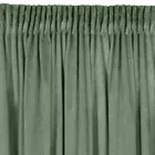 Eurofirany, zasłona zaciemniająca gotowa, Melanie, na taśmie, 140-270 cm, ciemnomiętowy