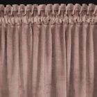 Eurofirany, zasłona zaciemniająca gotowa, na taśmie, Air, 140-270 cm, pudrowy róż