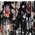 Eurofirany, zasłona zaciemniająca gotowa, na taśmie, Alani, 140-270 cm, czarny