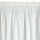 Eurofirany, zasłona zaciemniająca gotowa, na taśmie, d91 rosa, 140-270 cm, biały