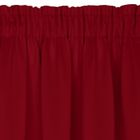 Eurofirany, zasłona zaciemniająca gotowa, na taśmie, Logan, 140-270 cm, czerwony