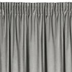 Eurofirany, zasłona zaciemniająca gotowa, na taśmie, Marlen, 140-270 cm, stalowy