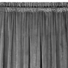 Eurofirany, zasłona zaciemniająca gotowa, na taśmie, Melanie, 140-270 cm, stalowy