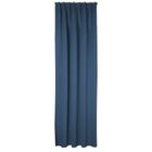 Eurofirany, zasłona zaciemniająca gotowa, na taśmie, Milan, 140-300 cm, granatowy