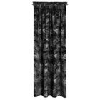 Eurofirany, zasłona zaciemniająca gotowa, na taśmie, Stella, 140-300 cm, czarny