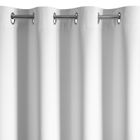 Eurofirany, zasłona zaciemniająca gotowa, Nerina, 140-150 cm, biały