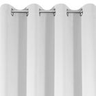 Eurofirany, zasłona zaciemniająca gotowa, Nerisa, 140-250 cm, biały