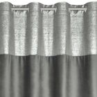 Eurofirany, zasłona zaciemniająca gotowa, Peri, 140-250 cm, stalowy