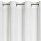 Eurofirany, zasłona zaciemniająca gotowa, Pierre, 140-250 cm, biały