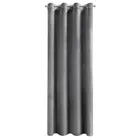 Eurofirany, zasłona zaciemniająca gotowa, Rosa, 140-250 cm, stalowy