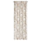 Eurofirany, zasłona zaciemniająca gotowa, Saba, na taśmie, 140-270 cm, biały