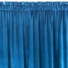 Eurofirany, zasłona zaciemniająca gotowa, Samanta na taśmie, 140-300 cm, granatowy