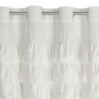 Eurofirany, zasłona zaciemniająca gotowa, Sami, 140-250 cm, biały