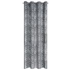 Eurofirany, zasłona zaciemniająca gotowa, Sara, 140-250 cm, stalowy