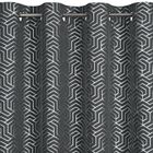 Eurofirany, zasłona zaciemniająca gotowa, Semi, 140-250 cm, stalowy