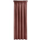 Eurofirany, zasłona zaciemniająca gotowa, Sibel, na taśmie, 140-270 cm, różowy