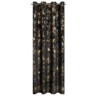 Eurofirany, zasłona zaciemniająca gotowa, Tonia, 140-250 cm, czarny