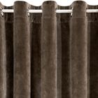 Eurofirany, zasłona zaciemniająca gotowa, Villa, 140-250 cm, brązowy