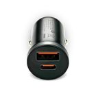 Everactive, ładowarka samochodowa, USB, USB-C, 35W, czarna
