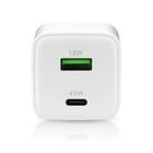 Everactive, ładowarka sieciowa, GAN 1xUSB, 1xUSB-C, QC 4.0, 45W, biała, SC-450Q
