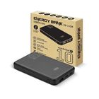Everactive, powerbank, 10000mAh, 1xUSB, 2xUSB-C, 20W, QC4+, wyświetlacz LCD, czarny, EB-11QB