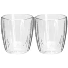 Excellent Electrics, szklanki termiczne, z podwójną ścianką, do kawy espresso, 120 ml, 2 szt.