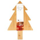 Excellent Houseware, deska do krojenia i serwowania, choinka, drewniana, 44,5-30 cm