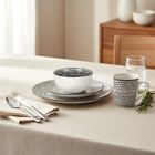 Excellent Houseware, serwis obiadowy, porcelanowy, 16 elementów