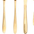 Excellent Houseware, sztućce złote, 39 elementów