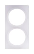 Fibaro, podwójna ramka ozdobna, biała