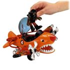 Fisher-Price, Imaginext, Samolot Podniebny Tygrys, zestaw z figurką