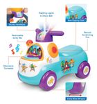 Fisher-Price, jeździk disco, niebieski