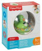 Fisher-Price, kąpielowa kaczuszka w kuli, zielona